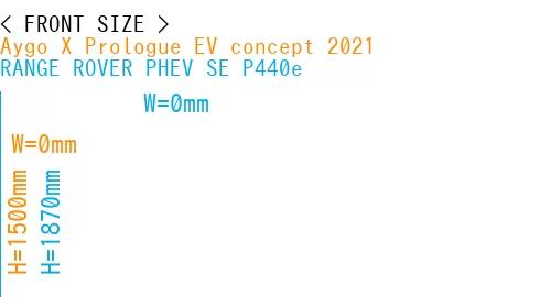 #Aygo X Prologue EV concept 2021 + RANGE ROVER PHEV SE P440e